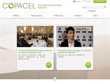 Tablet Screenshot of copacel.fr